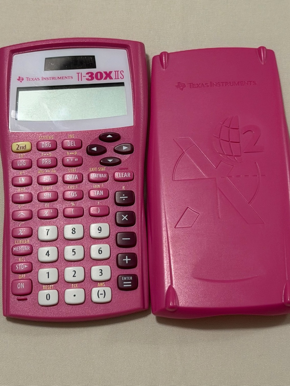 Texas Instruments TI-30X IIS Scientific Calculator - Pink